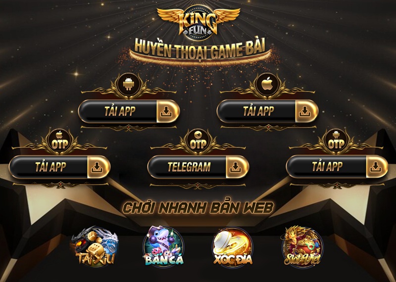 Tải game Kingfun đa nền tảng